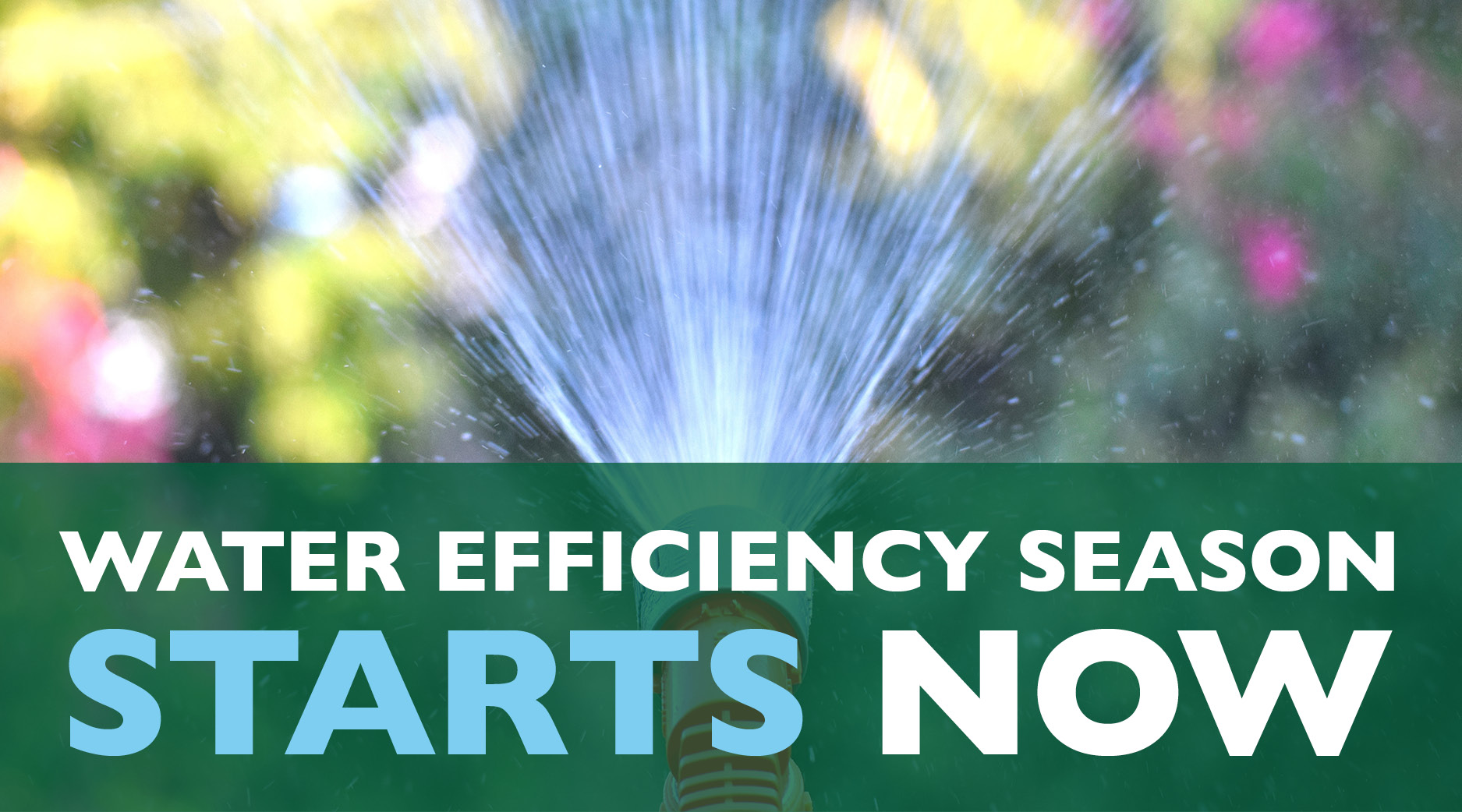 Water Efficiency Season Starts Now